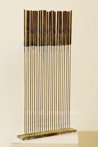 B-1779, Twenty-Four Cat Tail Rods by Val Bertoia